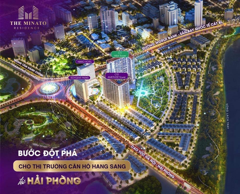 The Minato Residence: Bước đột phá cho thị trường căn hộ hạng sang tại Hải Phòng