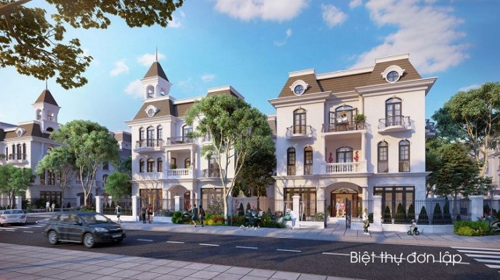 Biệt thự đơn lập Vinhomes Vũ Yên sang trọng và đẳng cấp